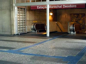 Estação Marechal Deodoro do Metrô – Linha 3 - Vermelha - Metrô São Paulo